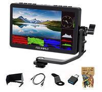 FEELWORLD F5 Pro V4 6 Inch Field Monitor Touch Screen DSLR Camera Field Director with 3D LUT F970 External Kit IPS FHD 1920x1080 4K HDMI