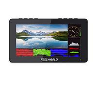 FEELWORLD F5 Pro V4 6 Inch Touch Screen DSLR Camera Field Monitor with 3D LUT,IPS FHD 1920x1152 with F970 Install and Power Kit to External Wireless Transmission + LED Light