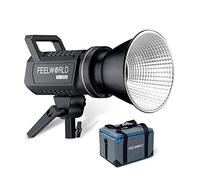 FEELWORLD FL125D 125W Video Studio Light with 5600K Daylight Continuous Lighting CRI96+ TLCI97+ 48500lux@1m for Film, Live Streaming, Photography, Videography, Wedding, Interview