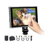 FEELWORLD FW759 PRO 7-Inch IPS Touch Screen Camera Field Monitor, 4K HDMI, 1280x800, 400cd/m² Brightness, with Histogram, Focus Assist, False Colors