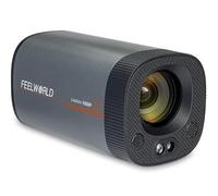 FEELWORLD HV10X Professional Live Streaming Camera Full HD 1080P 60fps USB3.0 HDMI with 10X Optical Zoom Auto Focus Microphone Support Remote Control for Conferences, Church, Teaching