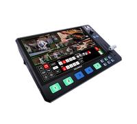 FEELWORLD L4 Video Mixer Switcher with 10.1" LCD Touch Screen, Multi-camera USB3.0 Fast Live Streaming Broadcast 4 HDMI IN 1 SDI IN