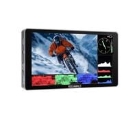 FEELWORLD P6XL 6" 1200nit Touchscreen Camera Monitor with Built-in Battery, 4K HDMI Input, HDR & 3D LUT Support, Waveform, Ultra Slim for DSLR, Mirrorless & Gimbal Vlogging
