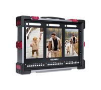 FEELWORLD PS101 Triple 10.1-inch Vertical Display 1000nit Director Broadcast Carry-on Monitor with High Brightness Waveform 3D LUT HDR Portable Protective Case for Short Drama