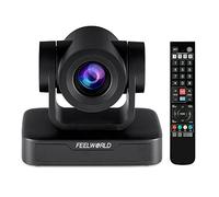 Feelworld PTZ Camera USB10X Video Conference Camera 10X Optical Zoom Full HD 1080P for Business Meetings Live Streaming Church Education