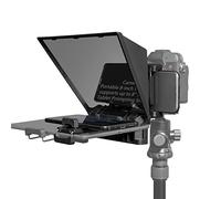 FEELWORLD TP2A Portable 8-inch Teleprompter Supports up to 8" Smartphone/Tablet Prompting Smartphone DSLR Shooting with Remote Control & Lens Adapter Rings