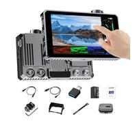 FEELWORLRD SC6 6 Inch 1500nit Ultra Bright Camera Field Monitor, 3G-SDI 4K HDMI 60Hz Camera Screen, 1920x1080 IPS Touchscreen, Custom 3D LUT Waveform HDR, Video Monitor for DSLR Gimbal Filmmaking