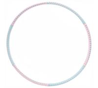 FEERKI Adjustable Stainless Steel Hula Hoop for Adults - Foam-Padded Fitness Hoop with Locking System + Jump Rope | Smart Hula Hoop Set for Core Workouts, Weight Loss, and Cardio Training at Home