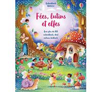 Fées, lutins et elfes - Autocollants Usborne: Avec plus de 200 autocollants, dont certains brillants