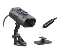 Feeshoppher 12V Car Heater and Defroster Fast Heating for Winter Driving 360 Degree Adjustable Rotation with Powerful Airflow ABS Housing for Efficient Windshield Defrost and Defog