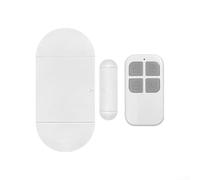 Feeshoppher 130dB Wireless Door and Window Alarm Sensor with Remote Control, 5 Security Modes Including Anti-Theft, SOS, Doorbell, Versatile Home Pool Car Shed Use, ABS Material, 50