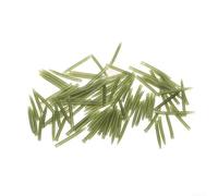 Feeshoppher 20/50/100pcs Anti Sleeves for Carp Fishing Rigs, PE Hook Link Protectors to Prevent Twisting, Large Bore Slides Over Swivels, Dark Green Terminal Tackle (54mm)(100pcs)