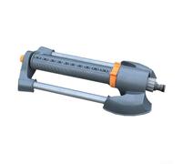 Feeshoppher 20-Hole Automatic Swing Sprinkler with Adjustable Range and Angle, Water-Pressure Driven Gear Motor, Rust-Proof Filter, Even Coverage for Rectangular or Square Areas,