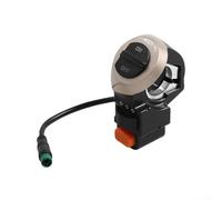 Feeshoppher 5-Pin Turn Signal Switch with and Power Control for Kugoo M4 Pro Electric Scooter, ABS Replacement Handlebar Throttle Assembly, Responsive Accelerator Grip for Outd