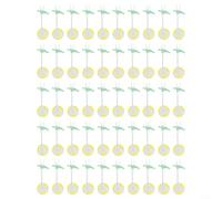 Feeshoppher 50pcs Silicone Fishing Float Stopper Beans Integrated Anti-Entanglement Space Beans for 0.6-5.0# Line Sensitive Floating Seat Tackle Black White(Small)