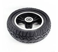 Feeshoppher 8.5x3.0 Solid Electric Scooter Wheel, Non-Pneumatic Hollow Rubber Tire with Aluminum Alloy Hub, Puncture-Proof Replacement for Outdoor Commuting, Heavy Duty Load up to 1