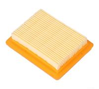 Feeshoppher Air Filter Paper Element for FS120 FS200 FS250 Brush Lawn Mower Engine Replacement Part, Orange Lightweight 16.7g Efficient Dust Debris Protection