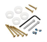 Feeshoppher Andersen Patio Door Bushing Screw Pack 1/2 Inch Diameter Stainless Steel Replacement Kit for Newbury Series and 400 Series Inswing Outswing Hinged Doors Inclu