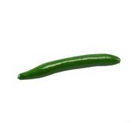 Feeshoppher Artificial Foam Cucumber Vegetable Prop 24cm Green Realistic Simulation Model for Dining Table Decoration Photography Display Classroom Teaching Garden Party Centerpiece