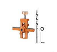 Feeshoppher Cabinet Door Installation Jig Aluminum Alloy Mounting Template With Double Scale Design For Woodworking Door Positioning