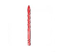 Feeshoppher Carbide Drill Bits Set 6mm 8mm 10mm 12mm for Wood Metal Glass Tiles Drywall Bricks Aluminum Sheet Metal Four Edged Serrated Design Drill Use Moisture Resistant Co(12mm)