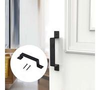 Feeshoppher Carbon Steel Pull Door Handle for Garden Gates, Garage, Barn Doors, Sheds, and Cupboards with Strong Construction for Daily Use