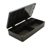 Feeshoppher Carp Fishing Tackle Box With Magnetic For Fishing Equipment Box System With Pins 24X12.5x5.3cm 400G PVC