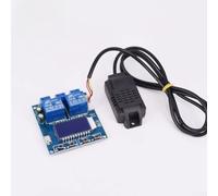 Feeshoppher Digital Temperature and Humidity Controller Module with Industrial Grade Sensor Dual Relay Output for Heating Cooling Humidifying Dehumidifying Precise 0.1°C 0.1% RH Cont