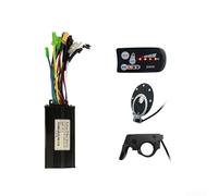Feeshoppher E-Bike Controller Kit S800 LED Display 24V/36V/48V 17A/26A/30A Tri-Mode Sine Wave for 250W-1000W Motor with Thumb Throttle and PAS Sensor Black(26A)