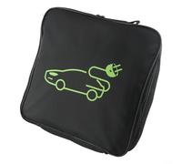 Feeshoppher Electric Vehicle Charging Cable Storage Bag, Large Capacity Square Oxford Cloth Case with Flame Retardant and Scratch Resistant Design, Shockproof Interior Protection, No