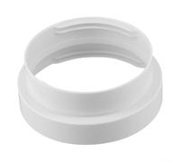 Feeshoppher Exhaust Pipe Butt Connectors Portable AC Exhaust Hose Connector Dual Threaded Coupling Air Conditioner Duct Extension Adapter for 130/150MM Mobile Air Conditioning Units(130 to 150mm)
