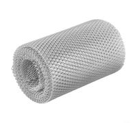 Feeshoppher Gutter Guards Metal Gutter Leaf Guard Expandable Downpipe Filter Mesh Aluminum Drain Pipe Cover Gutters Strainer for Leaf Moss Muck Silver Guttering Protector for Enhanced Drainage(15cm)