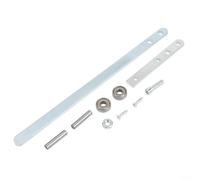 Feeshoppher Heavy Duty Manual Wire Bender Tool with 608ZZ Bearings for Smooth Bending of 1mm to 10mm Steel Wire, Metal Hand Tool for DIY Crafts and Projects, Silver