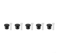 Feeshoppher Hunter-Compatible Spray Nozzle with Shut-Off Mechanism for Pro Spray PS Ultra, Black Plastic Garden Irrigation Replacement Parts Kit Including Lids and Filters (20-Pack)(5-piece set)