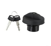 Feeshoppher Locking Fuel Tank Cap with Keys 10510 for Ford Escape F-150 Focus Explorer Super Duty E-150 E-250 E-350 Fusion and Grand Marquis Ma