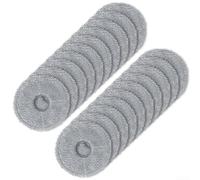 Feeshoppher Mop Cloth Replacement Set Fits 10090 AI Spin Evolution Ultra Power Ultra Power Microfiber Material Grey Color Easy Installation for Maintaining Clean Hygienic(20 PACK)