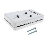 Feeshoppher RV Thermostat 12V DC Direct Replacement for Dometic 3106995.032, Adjustable Temperature Control 0-30°C with Cool Furnace Fan Modes for Camper Trailer Climate