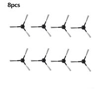 Feeshoppher Side Brush Replacement Kit for Ursus Trotter UT-Excellenza B Robot Vacuum Cleaner Includes 8 High Performance Edge Brushes for Effective Dust Hair and Debris Removal Easy to