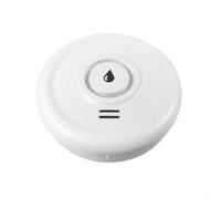 Feeshoppher Smart WiFi Water Leak Detector with Real-Time Mobile Alerts, High Decibel Buzzer Alarm, Battery Operated ABS Sensor for Home Leak Monitoring, No Wiring Required Installa