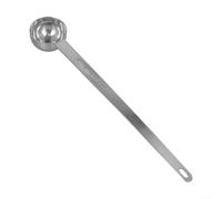 Feeshoppher Stainless Steel Long Handle Coffee Measuring Spoon Set with Clear Engraved Scale for Precise Cooking and Baking Includes 5ml 10ml 15ml 20ml 25ml 30ml Capacity Easy Grip(20ml)