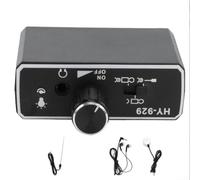 Feeshoppher Water Pipe Leak Detector Professional Water Leak Detector Kit Pipe Testing Equipment with Sound Amplification Technology for Home Commercial Building Plumbing System Detection Black
