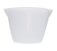 FEESHOW 250ML/500ML Reusable Silicone Measuring Cups for Resin Mixing Cup for DIY Resin Casting Mold 500ML White One Size