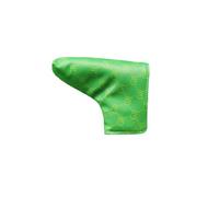 FEESHOW Elegant Golf Driver Cover - 1# Wood Fit, Premium Shield Green Straight Putter One Size