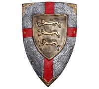 FEESHOW Medieval Armor Knight Shield Ancient Rome Warrior Weapons for Halloween Carnival Cosplay Type 3 One Size