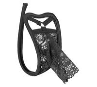 FEESHOW Mens Lingerie Mesh Sheer Bulge Pouch C-String Thong C-Strap T-Back Briefs Underwear Type C Black One Size