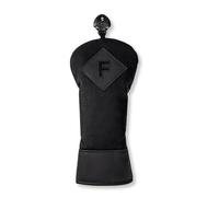 FEESHOW Snug Golf Driver Headcover, PU Leather & Thickened Velvet, Cap Style Black 3 5 One Size