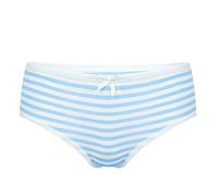 FEESHOW Womens Japanese Style Hot Cute Stripe Lingerie Cotton Bikini Briefs Underwear 3# Light Blue One Size