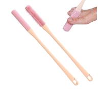 Feet Cleaning Shower Toothbrush - Massage Healing Hands - Hand Hygiene Bathroom | Soft Shower Brush for Foot Care and Hand Cleaning with Non-Slip Handle for Body Care and Gentle Skin Massage