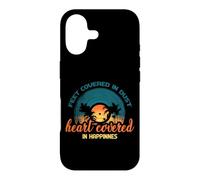 Feet covered in dust heart covered in happinnes Case for iPhone 17