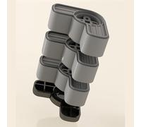 Feet Cups - Washing Machine Pads | Table Leg Cups | Anti Vibration Mat for Washing Machine, 4 Pieces Heavy Duty Machines Pads, Shock-Absorbing Heighten Stabilizer, Noise Reduction Appliance Accessor